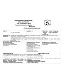 Planeación semanal de español Sexto