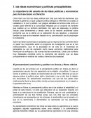 La importancia del estudio de las ideas políticas y económicas para la licenciatura en Derecho
