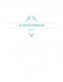 LA INTOLERANCIA EQUIPO 2