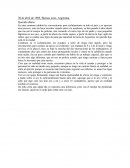 Diario de un policía, versión beta.