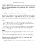 La Seguridad Pública y Ciudadana. Taller