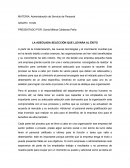 Administración de Servicio de Personal