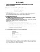 Actividad 3 Animales Silvestres