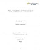 PLAN DE NEGOCIO PARA LA CONSTIUCIÓN DE UNA EMPRESA DE RECICLAJE EN EL BARRIO SAN FRANCISCO DE BOGOTÁ