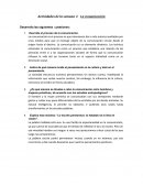 Actividades de la semana I: La comunicación