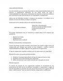 VALUACIÓN DE PUESTOS