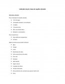 Indicador de pH a base de repollo colorado Materiales utilizados