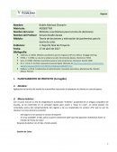 Teoría de decisiones y estimación de parámetros para la teoría de colas