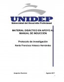 MATERIAL DIDÁCTICO EN APOYO AL MANUAL DE INDUCCIÓN