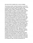 Cuento UN VIAJE POR EL MUNDO DE LA CELULA ANIMAL