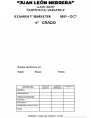 EXAMENES DE CUARTO GRADO