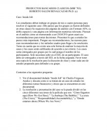 PRODUCTOS BANCARIOS CLASICOS (. Página 1