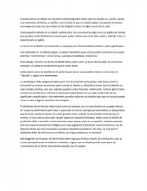 Resumen de Objectified. Página 1