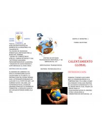 CAUSAS DEL CALENTAMIENTO GLOBAL LA ATMOSFERA REGULA LA TEMPERATURA Y EL CLIMA. Página 1