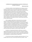 La distribución de los recursos financieros en la educación universitaria y para-universitaria costarricense