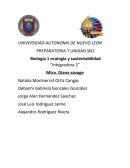 Biología 1 ecología y sustentabilidad “Integradora 2”