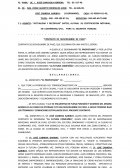 Contrato de servidumbre de paso, que celebran por una parte el señor