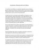 Comentario: Memorias del rock Chileno.