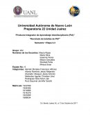 Producto Integrador de Aprendizaje Interdisciplinario (PIA) Reciclado de botellas de PET