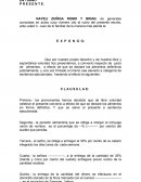 Modelo de convenio de alimentos y custodia civil