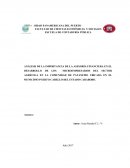 ANÁLISIS DE LA IMPORTANCIA DE LA ASESORÍA FINANCIERA EN EL DESARROLLO DE LOS MICROEMPRESARIOS DEL SECTOR AGRÍCOLA EN LA COMUNIDAD DE PATANEMO UBICADA EN EL MUNICIPIO PUERTO CABELLO DEL ESTADO CARABOBO