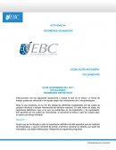 REGIMENES ADUANEROS ACTIVIDAD