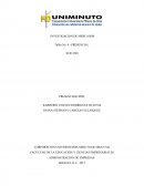 INVESTIGACION DE MERCADOS Taller No. 4 - PRESENCIAL