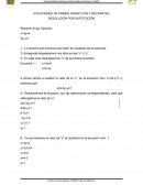 ECUACIONES DE PRIMER GRADO CON 2 INCOGNITAS RESOLUCIÓN POR SUSTITUCIÓN