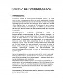 Proyecto de construcciones FABRICA DE HAMBURGUESAS