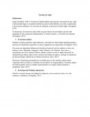 Trabajo de Turismo de salud