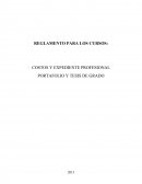 Los estudiantes de los cursos de Costos y Expediente Profesional