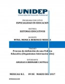 PROGRAMA EDUCATIVO ESPECIALIDAD EN EDUCACION