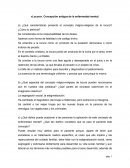 Locura. Concepción antigua de enfermedad