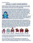 La revista del gamer HONOR A QUIEN HONOR MERECE