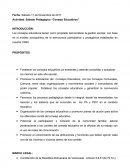 Los consejos educativos tienen como propósito democratizar la gestión escolar