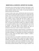 BENEFICIOS AL EJERCER EL DEPORTE DE VOLEIBOL