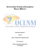 Desarrollo Organizacional Recursos Humanos