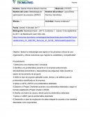 Metodología de optimización de procesos (DMAIC) Avance evidencia 1