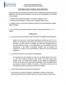 ENTREVISTA PARA DOCENTES