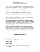 CARPINTERIA “El Paraíso”