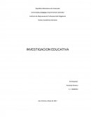 INVESTIGACION EDUCATIVA