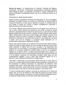 Informe de lectura: “La Infraestructura en Colombia: Vicisitudes del Régimen Contractual”
