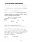 MÉTODO DE COEFICIENTES INDETERMINADOS