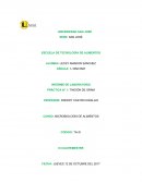 MICROBIOLOGÍA DE ALIMENTOS TINCIÓN DE GRAM