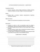 Actividad diagnóstica de biología y laboratorio