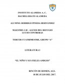 LITERATURA I “EL NIÑO Y SUS FIELES AMIGOS”