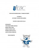 PSICOLOGÍA ORGANIZACIONAL Y TRABAJO EN EQUIPO