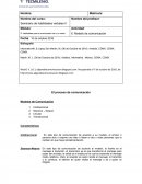 Habilidades para la comunicación oral y no verbal. Modelo de comunicación