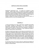 Centro de justicia para las mujeres