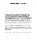 NACIONALISMO CATALÁN